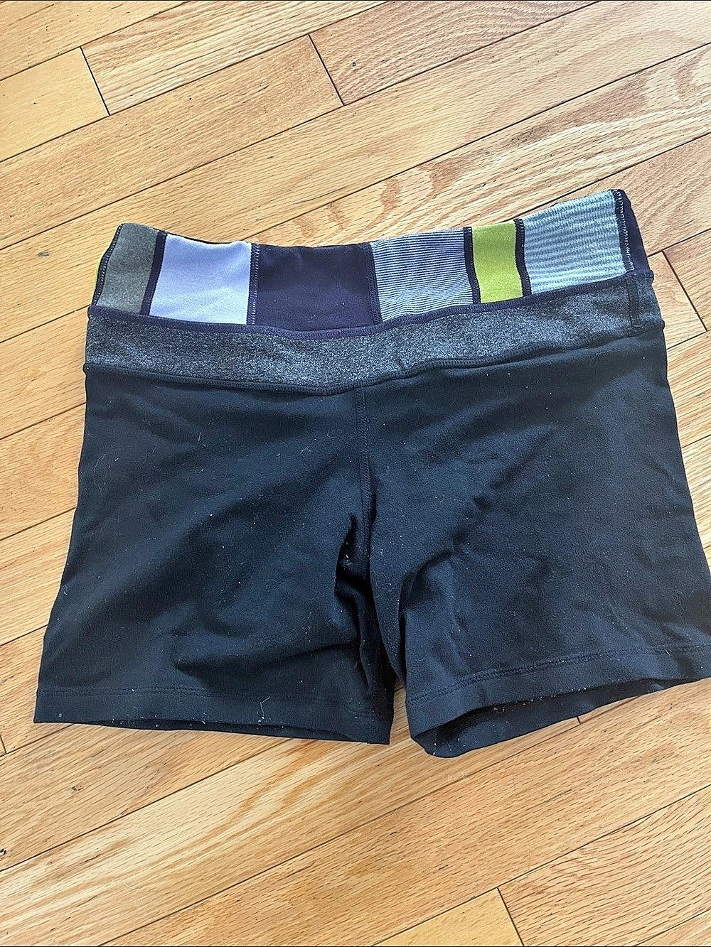 Lululemon Bootcamp Ready Short 3.5" Color Block in Black
